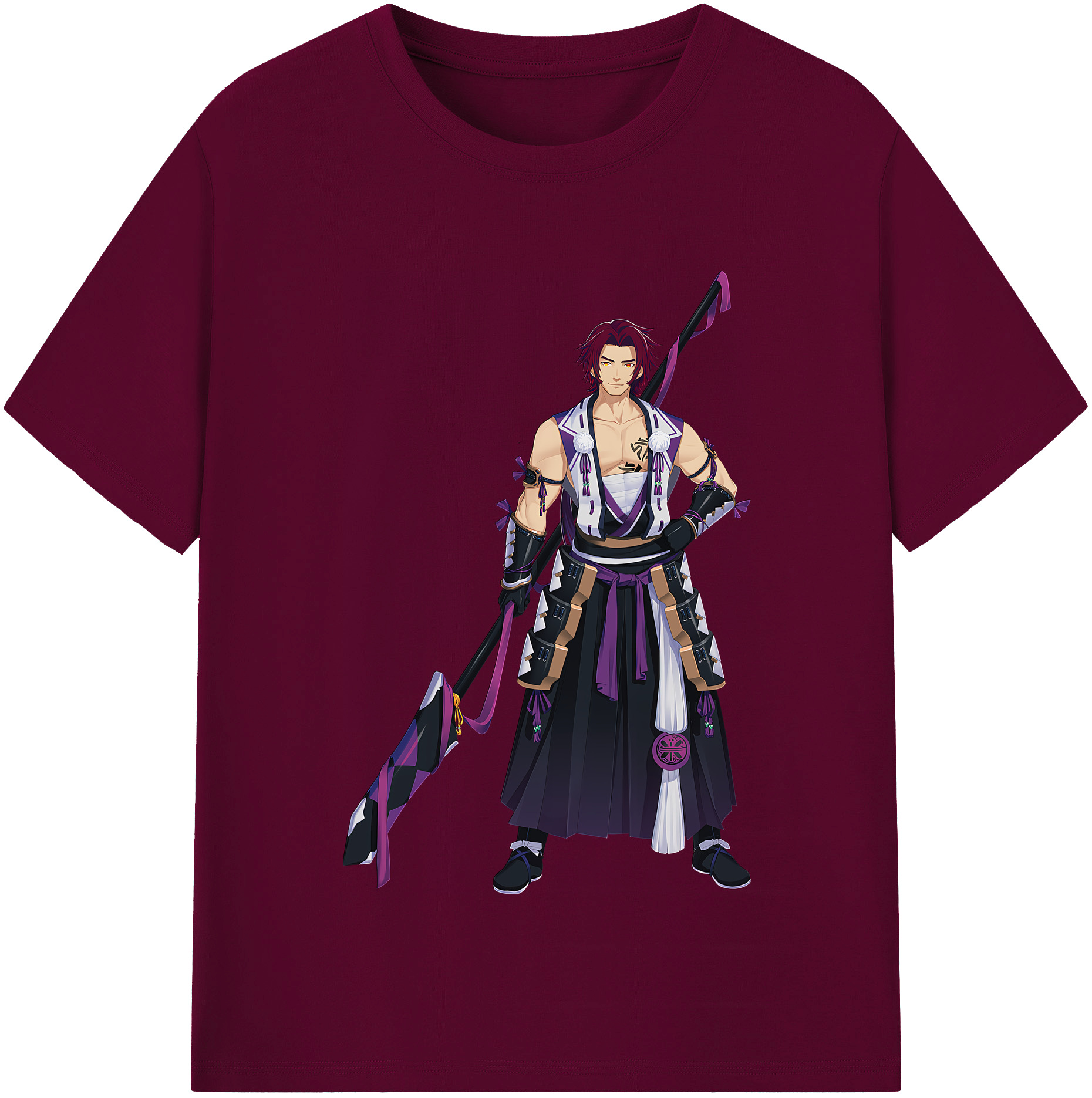 （画像用） 刀剣乱舞 Touken Ranbu レディースカジュアルプリントTシャツ（綿100％）